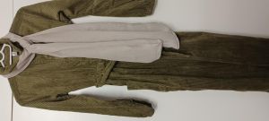 Kids Costumes to Hire - Green Corduroy Jumpsuit - Girl - Age: 13 - 14 years